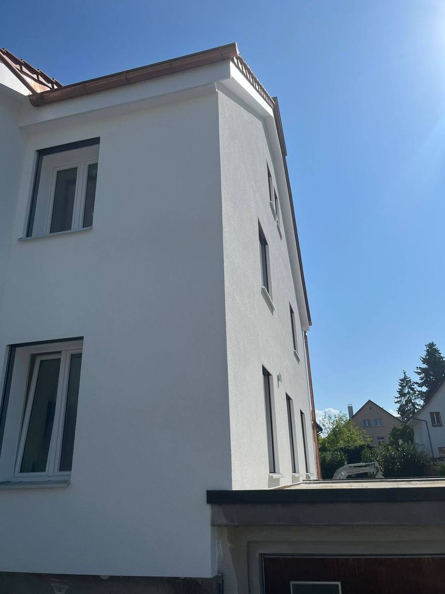 Außenfassade Neubau